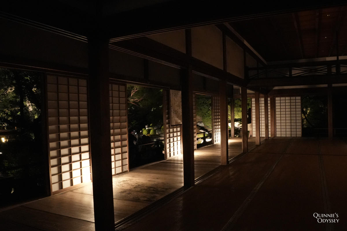 青蓮院夜間點燈 小御所