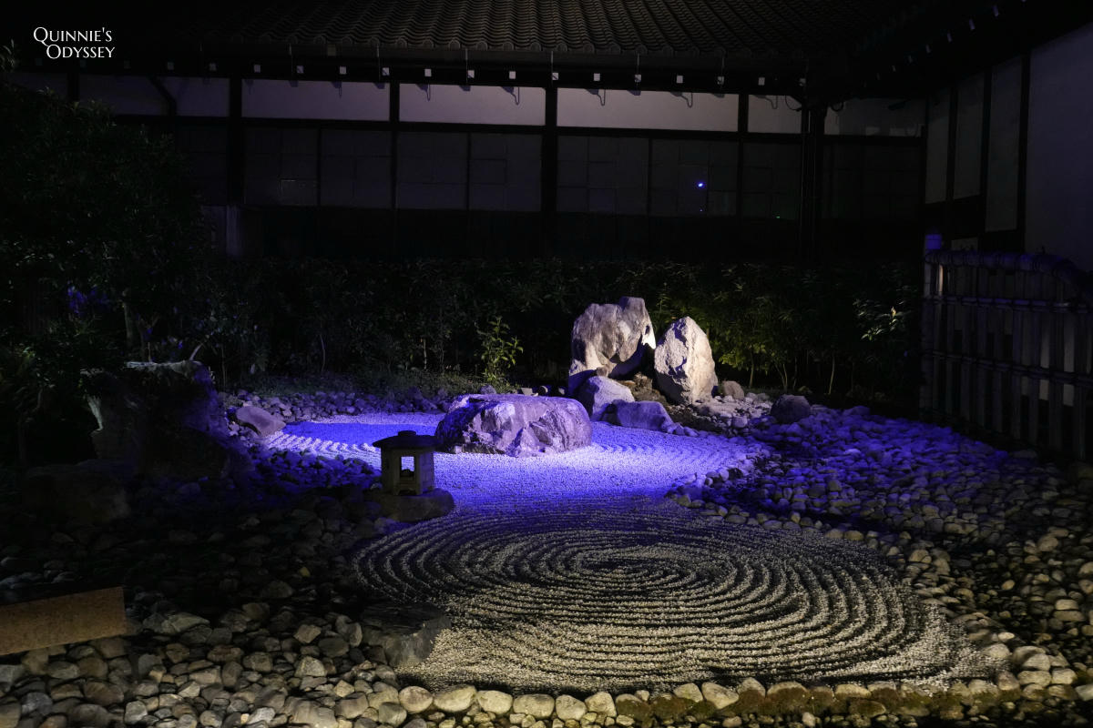 青蓮院夜間點燈 庭園