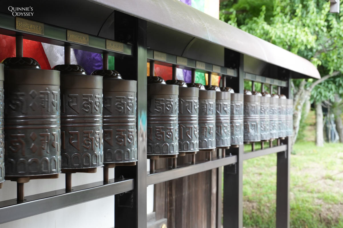 京都高台寺:豐臣秀吉與寧寧的愛情故事就藏在這裡 - 第9張圖 高台寺天満宮 轉經輪