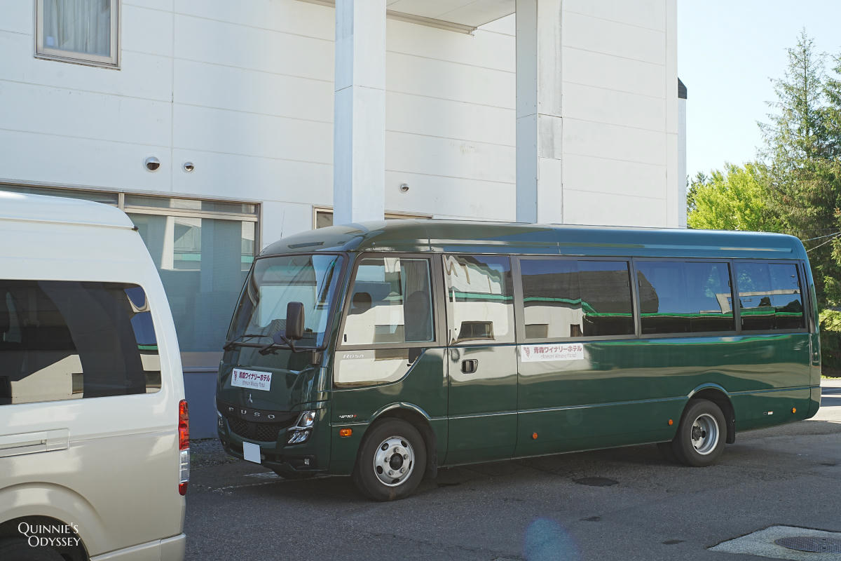 青森酒莊飯店 Winery Hotel 接駁車