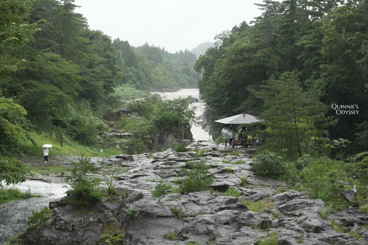 岩手嚴美溪:雨天造訪心得與郭公飛天糰子初體驗 - 第7張圖 雨天的嚴美溪
