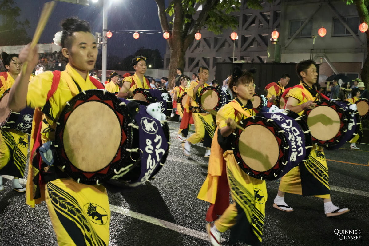 岩手盛岡三颯舞祭2026:萬人太鼓遊行、日期時程、遊行路線、實拍心得 - 第11張圖 岩手盛岡三颯舞祭