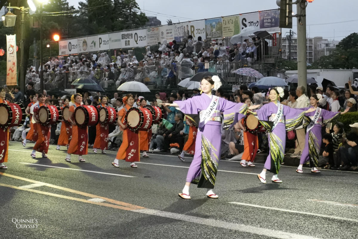 岩手盛岡三颯舞祭2026:萬人太鼓遊行、日期時程、遊行路線、實拍心得 - 第7張圖 岩手盛岡三颯舞祭