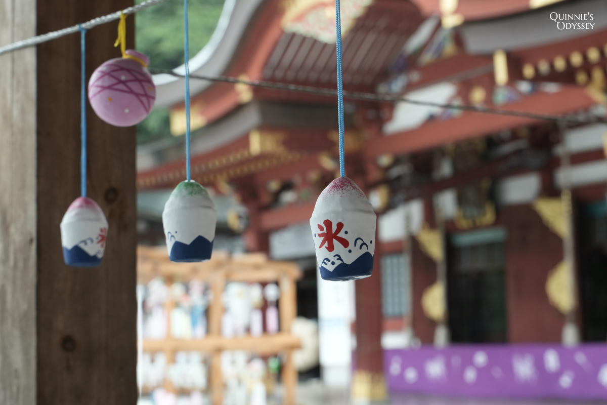 盛岡八幡宮:境內神社巡禮、夏季限定體驗,順遊岩手護國神社 - 第22張圖 盛岡八幡宮 かき氷みくじ 刨冰神籤、ヨーヨーみくじ 水球神籤