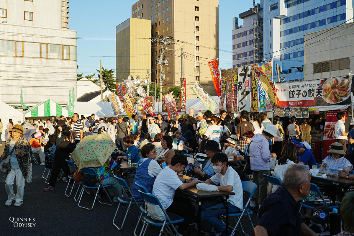 秋田竿燈祭攻略2026:時間表、交通住宿、實拍全記錄 - 第11張圖 秋田竿燈祭 竿燈屋台村
