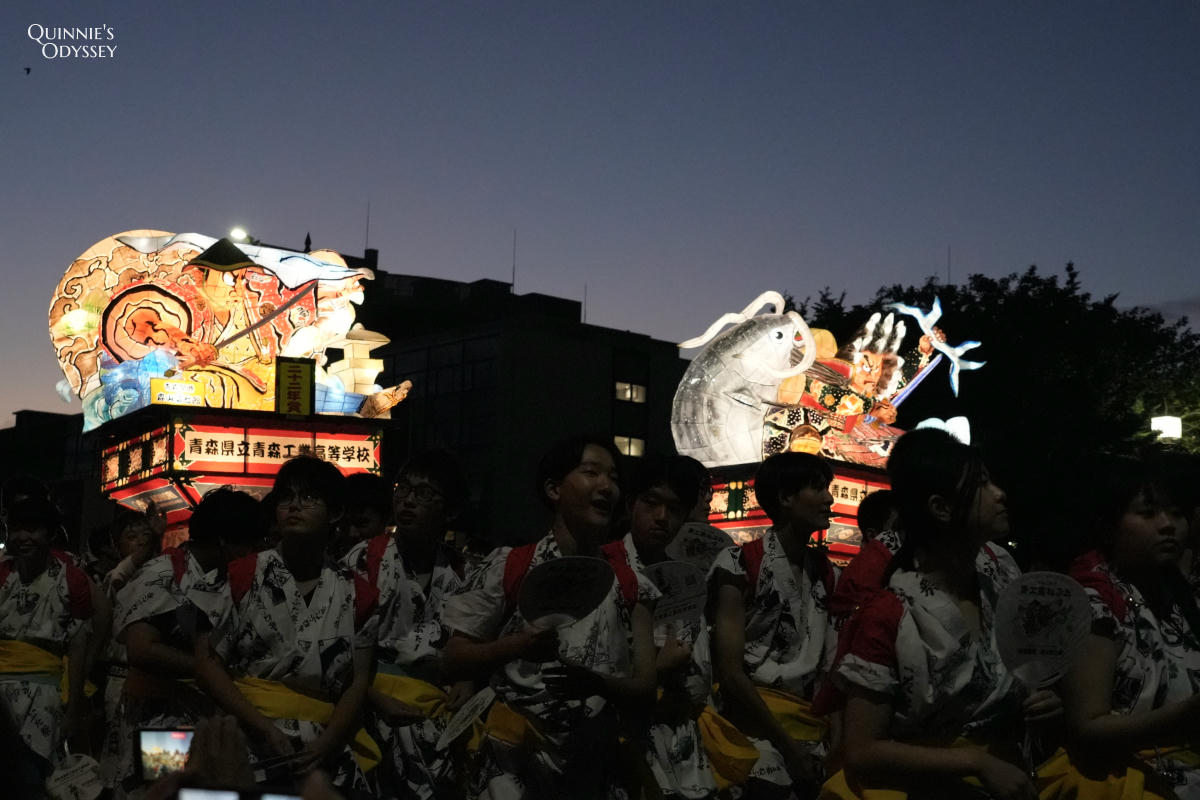 青森睡魔祭2026:交通、觀賞席實拍心得、跳人體驗完整指南 - 第9張圖 青森睡魔祭 睡魔燈籠