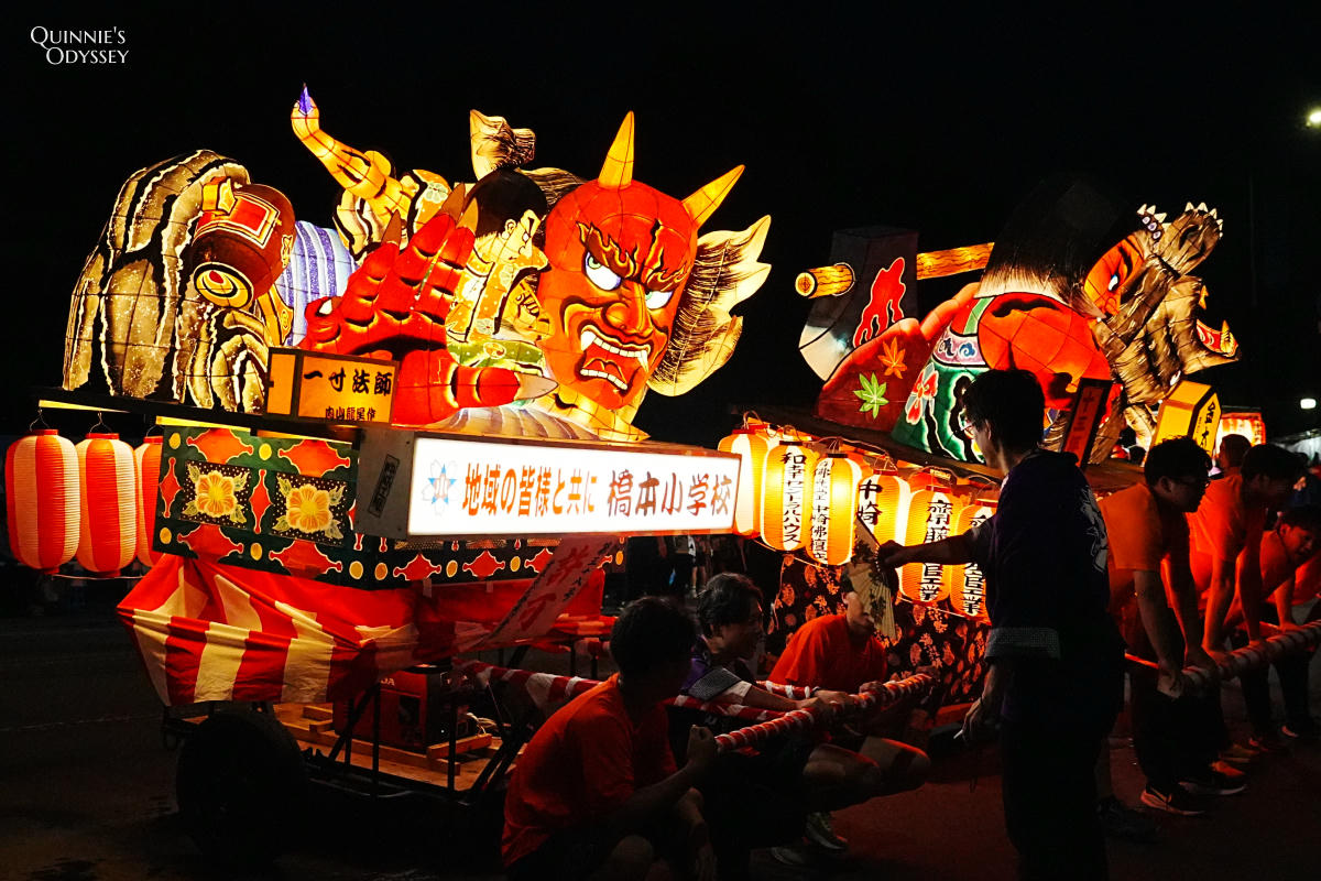 青森睡魔祭2026:交通、觀賞席實拍心得、跳人體驗完整指南 - 第10張圖 青森睡魔祭 睡魔燈籠