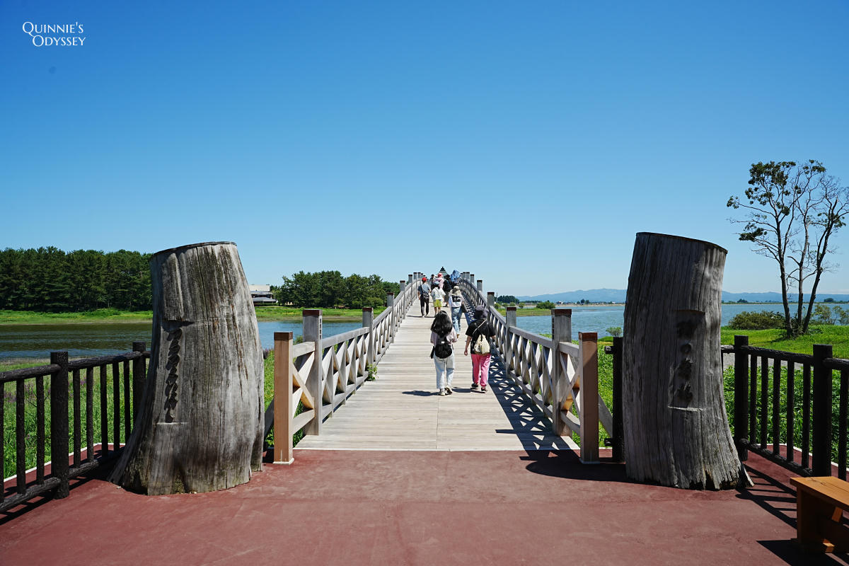 青森鶴之舞橋:日本最長木橋、岩木山夢幻美景 - 第7張圖 鶴之舞橋